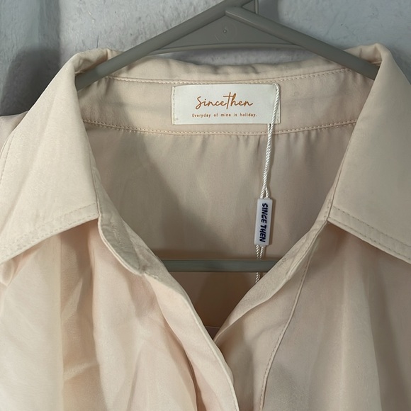 Sincethen long sleeve button up Size Small - Picture 2 of 4